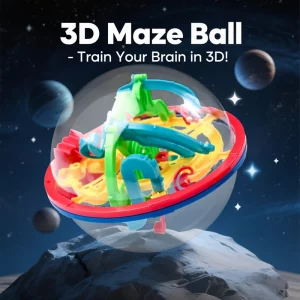3d magic ball labyrinth brain teaser