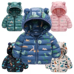 children boys baby hooded lightweight down jackets